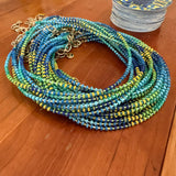 NEON GREEK HOUR  | BLUE AND YELLOW