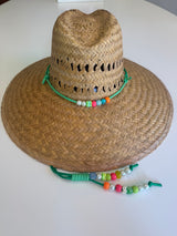Lifeguard Hat | Grass Green & Mint Green