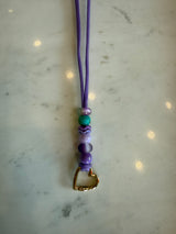 Custom Paracord Glasses Holder | Purple