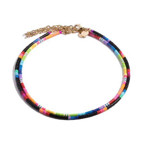Choker Double Stack Necklace | Tutti Frutti and Throwing Shade