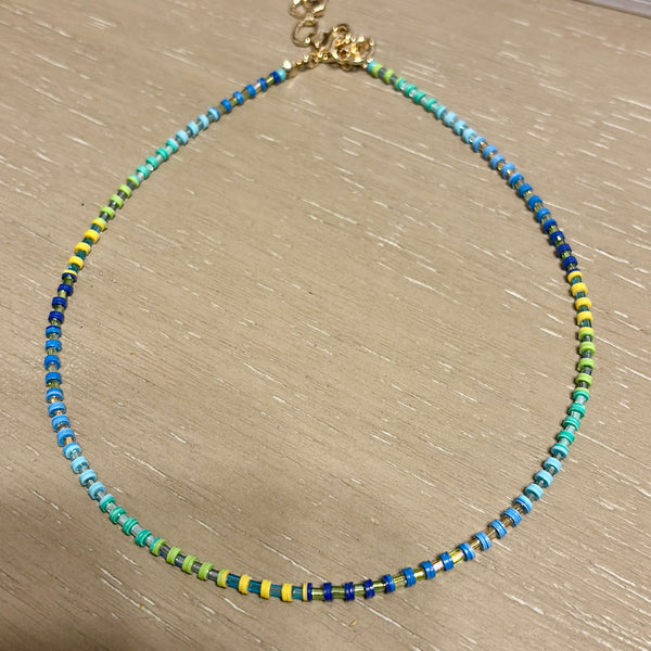 NEON GREEK HOUR  | BLUE AND YELLOW