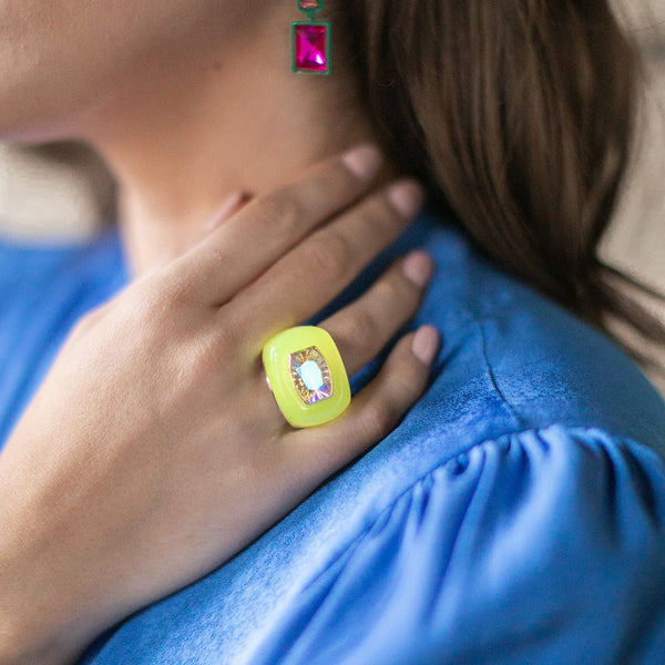 Chartreuse Ring