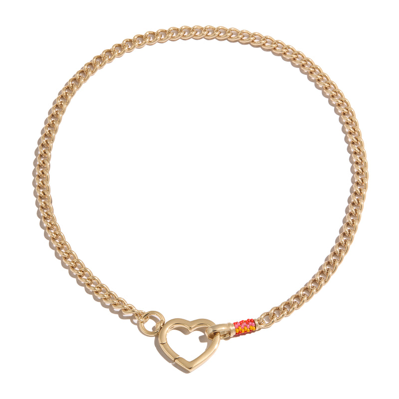 Heart Chain Necklace | Booze Cruise