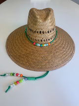 Lifeguard Hat | Grass Green & Mint Green