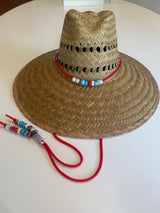 Lifeguard Hat | Red, White, and Blue