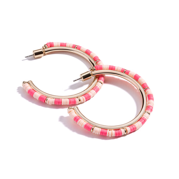 Mini Anguilla Hoop Earrings Hot Flash - Main Image