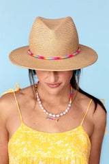 The Looker Fedora I Coral Reef